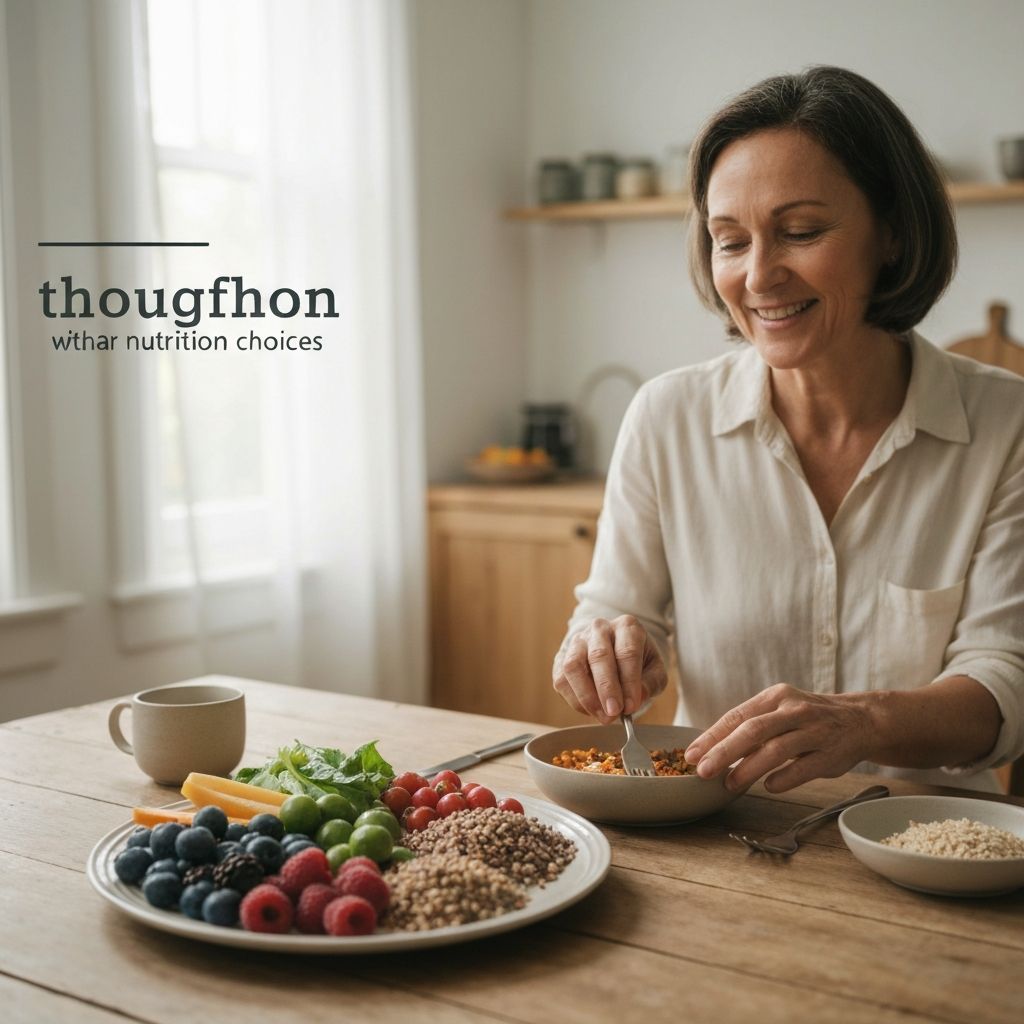 Thoughtful approach to nutrition and supplements